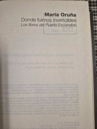 LIBRO DONDE FUIMOS INVENCIBLES