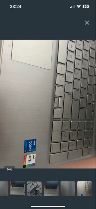 Portátil HP Plata y Negro