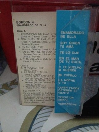 Cinta Cassette Bordón 4 - Pop Rock Nacional