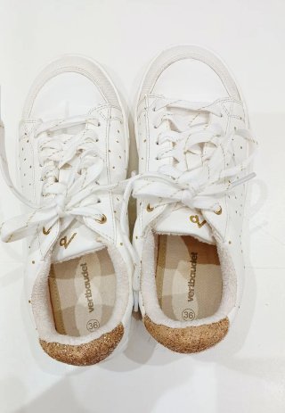 Zapatillas deportivas niña blancas Talla 36