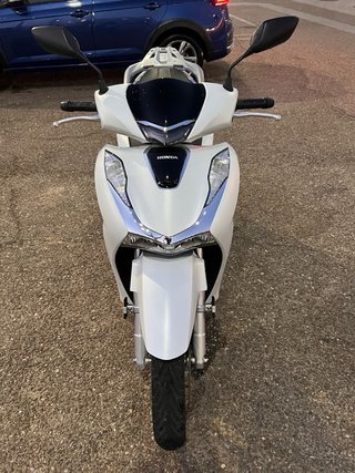 Honda SH 125 Top Box Blanco