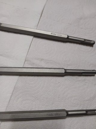 Brocas SDS+ para martillo (3 uds)