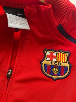 Chaqueta deportiva FC Barcelona NikeL 12 años
