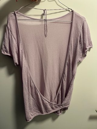Blusa lila rosa  talla única aunque pone M