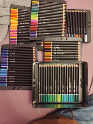 138 Lápices de Colores Shuttle Art