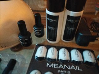 Kit Uñas Semipermanentes Méanail Paris