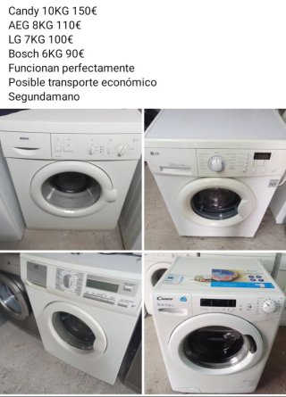 Lavadoras Ocasión
