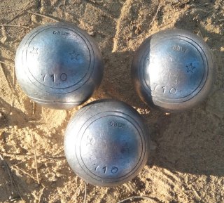 3 bolas petanca profesional Obut superinox 74 710