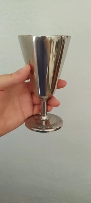 12 Copas de acero inoxidable