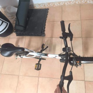 Bicicleta Rockrider ST 100 Blanca 5 a 9 años