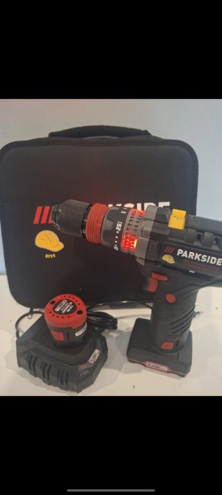 Taladro atornillador Parkside 12v 80Nm performance