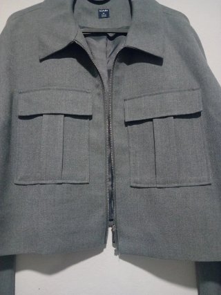 Chaqueta torera gris talla M