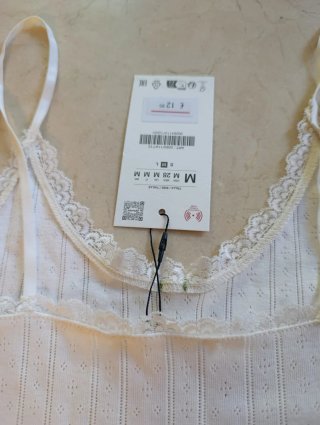 Camiseta Lencera marfil Talla M