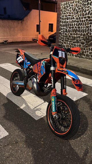KTM 250cc enduro y Supermotard