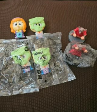 Juguetes Burger King Scooby Doo y Ratatuille