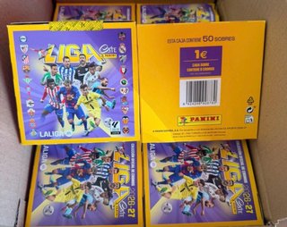 Caja 50 Sobres Cromos LaLiga Este Panini