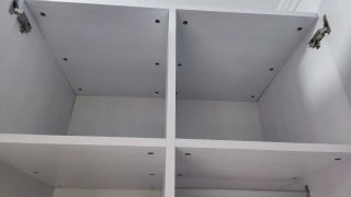 Armario de madera de pino de 90x240