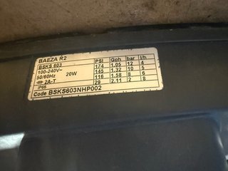 Bomba Dosificadora Baeza Invicta 5 L/H Cloro o ph