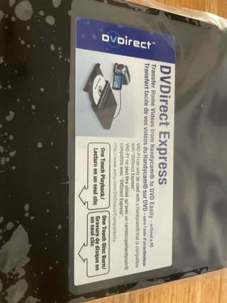 Sony DVDirect Express VRD-P1 Grabador DVD