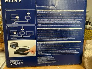 Sony DVDirect Express VRD-P1 Grabador DVD