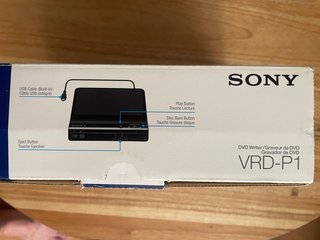 Sony DVDirect Express VRD-P1 Grabador DVD