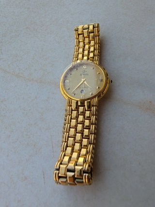 Reloj JOVIAL Suizo Baño Oro 22k Vintage