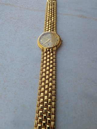 Reloj JOVIAL Suizo Baño Oro 22k Vintage