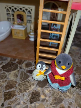 Casa Sylvanian Families con figuras