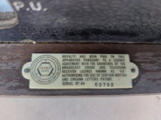 Radio antigua madera