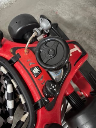 Andador Bebe Coche de Carreras Rojo