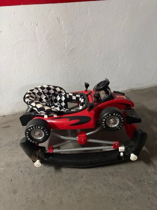 Andador Bebe Coche de Carreras Rojo