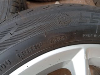 Llantas 15 5x100 con neumáticos 90%