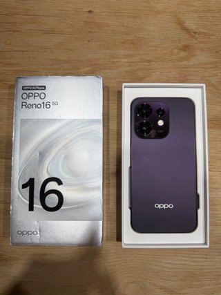 PACK Oppo Reno 16 Pro y bubble Morado/Blanco
