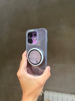PACK Oppo Reno 16 Pro y bubble Morado/Blanco