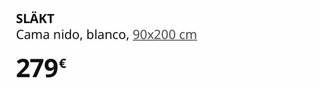 Cama nido Ikea **PRECIO NEGOCIABLE**