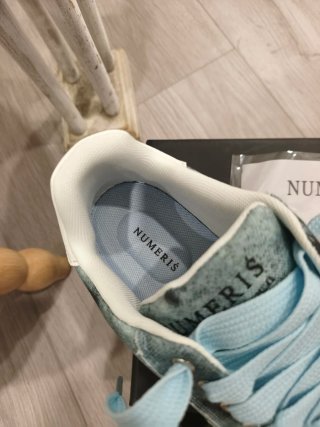 Tênis Numeris Azul e Branco Tamanho 42