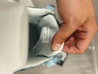 Tênis Numeris Azul e Branco Tamanho 42
