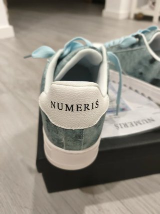 Tênis Numeris Azul e Branco Tamanho 42