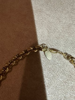 Cadena Chapada Oro 22k