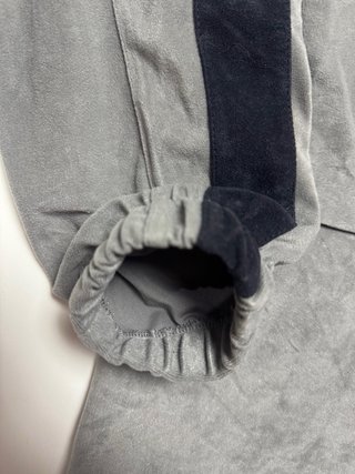 Diadora Chaqueta Vintage Terciopelo Gris/Negro