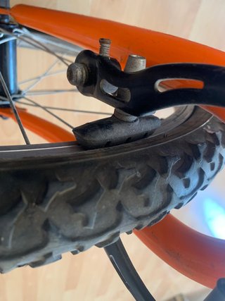 Bicicleta B-PRO FIRST MTB 20”/24” Naranja/Negra