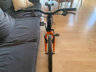 Bicicleta B-PRO FIRST MTB 20”/24” Naranja/Negra