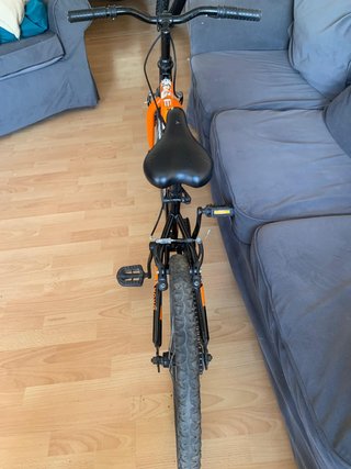 Bicicleta B-PRO FIRST MTB 20”/24” Naranja/Negra