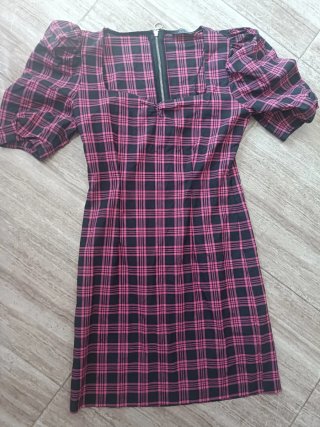 Lote de Vestidos  rayas azul y blanco y lunares