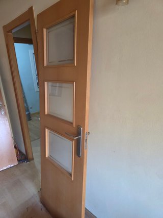Puerta interior madera
