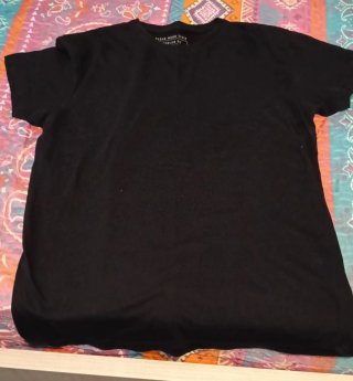 Camiseta Negra Cedar Wood State Talla M