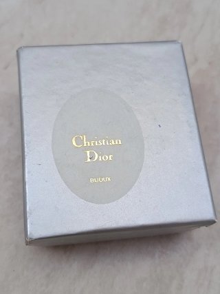 Pendientes Christian Dior Vintage Chapado Oro
