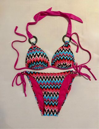Bikini fantasia zig-zag fucsia