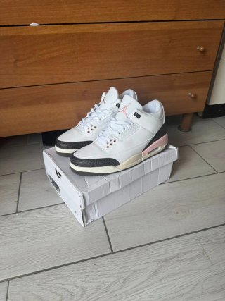 Jordan 3 Rosa Bianco - Taglia 43