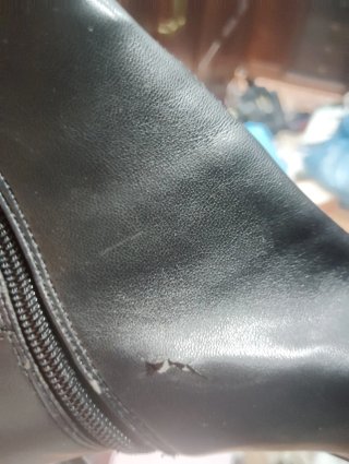 Botas negras tacón fino